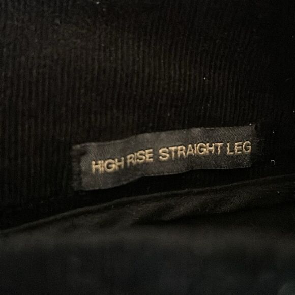 JAG Jeans stretch pull-on black corduroys - Size 2 - Picture 3 of 7